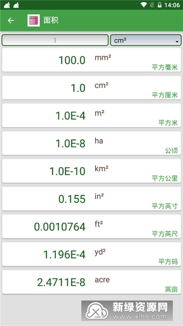 万能单位换算器手机21下载 万能米度单位换算器21手机版下载v0901 1中文汉化版 新绿资源网