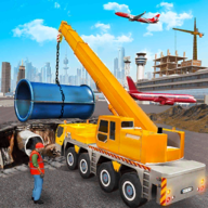 Airport Construction Builder(�w�C�瞿�M器中��版apk2021安卓版)