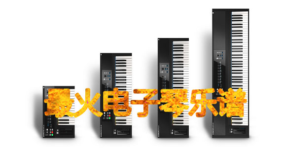 最火电子琴乐谱