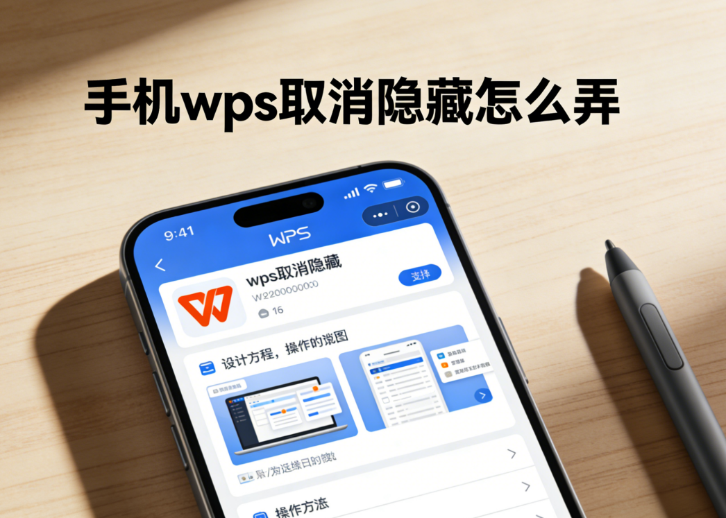 �ֻ�wpsȡ��������ôŪ ������ֻ�wpsȡ������