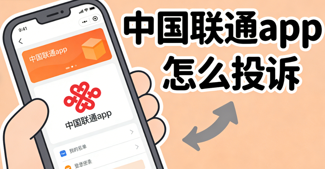 中国联通app怎么投诉 联通app投诉建议在哪里