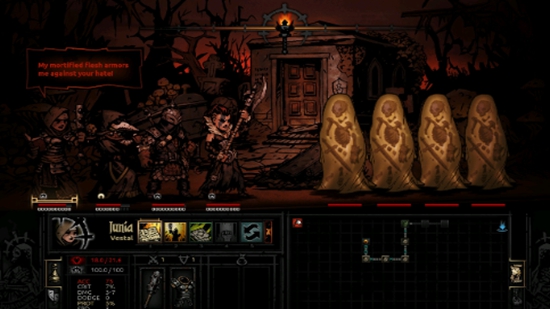 Darkest Dungeon���ڵ����黳��ֲ���ͼ