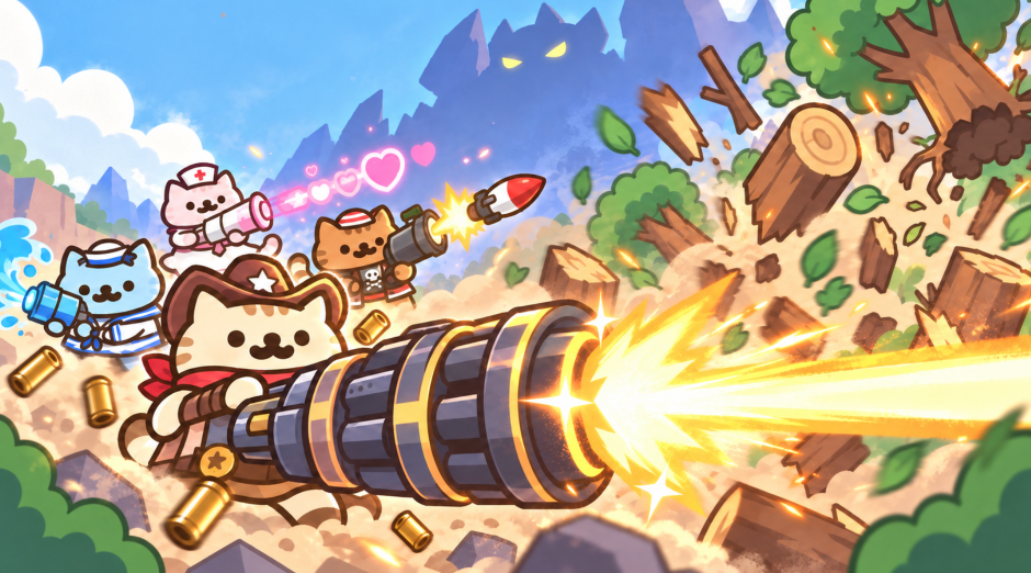 ����ս��С��Ϸ�����(Cat Gunner)