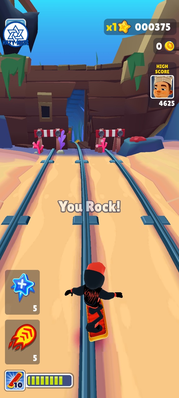 Subway Surfʱ���¹���ˮ�³����ò˵���