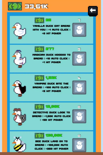 ���Ѽ��ȥ����(Duck Duck Clicker)