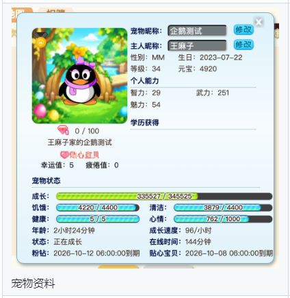 QQ宠物单机复刻版 QQ宠物单机复刻版