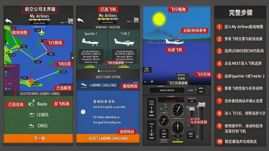 飞行模拟器2D真实沙盒模拟最新版 飞行模拟器2D真实沙盒模拟最新版