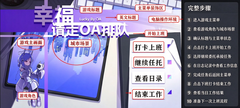 幸福请走OA排队手游官方正版 幸福请走OA排队手游官方正版