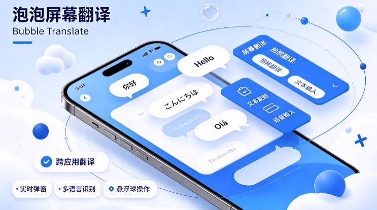 ������Ļ����Bubble Translateרҵ��
