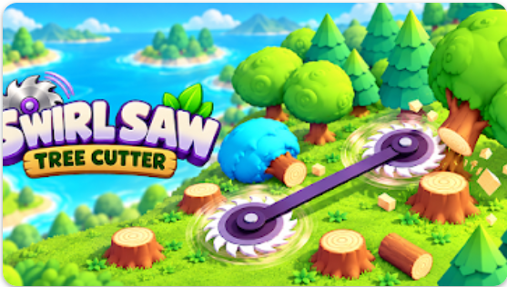 ��������ľ�и������°�(Swirl Saw)