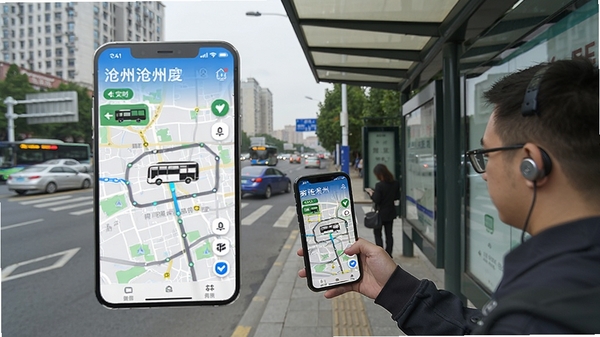 ���ֲ���APP�ǻ۽�ͨ����չʾ��ʵʱ������ͼ���棬������λ�ö�̬��ʾ���û�վ�ڹ���վ̨���ֻ������нֵ�����