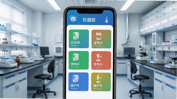 ������APP����չʾ���ֻ���Ļ�г���ʵ���������������壬��̨�豸��Ƭ�Բ�ͬ��ɫ��ע���С�ʹ���С�ά��״̬������Ϊ�����ʵ���һ�����ͻ���������ơ������ء�����Ĺ�������