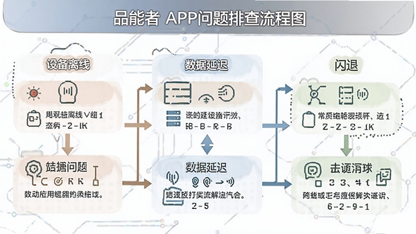 Ʒ����APP�����Ų�����ͼ��չʾ�豸���ߡ������ӳ١����˵ȳ�������Ľ�����裬��Ϣͼ���