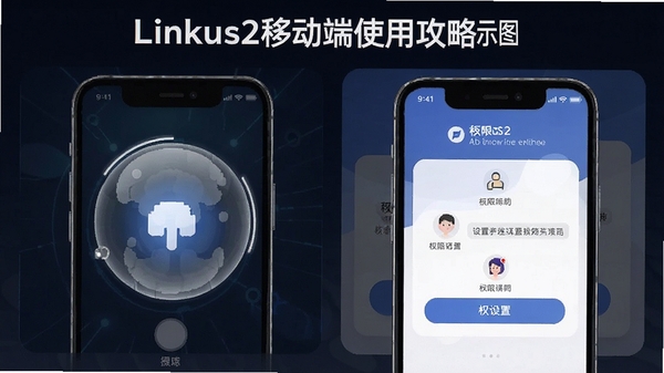 Linkus2�ƶ���ʹ�ù���ʾ��ͼ��AI��ͼ��ʾ�ʣ�չʾ�����������Ȩ�����ý���