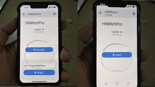 HiWatchPro 手机连接手表操作步骤 蓝牙配对界面截图