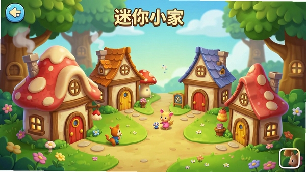 迷你小家童话世界 游戏截图 卡通风格 建造小镇 童话世界