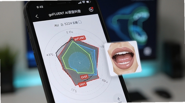 goFLUENT AI�����������ܽ�����д���ֻ���Ļ��ʾ���������״�ͼ���ɫ�������ڱ�ע���Ա��п���ʾ��С���ڣ������黯����ͻ���Ƽ���
