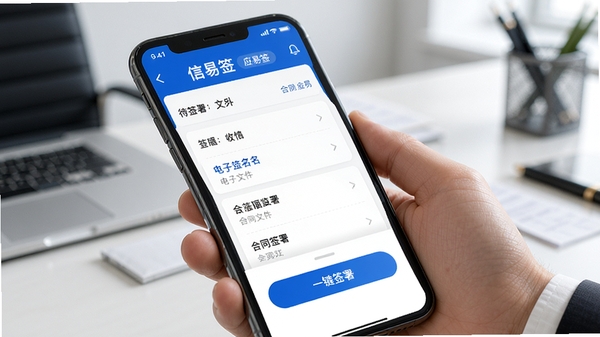 ����ǩӦ��������չʾ����ǩ�����ͬǩ���ܣ��ֻ���Ļ�г��ִ�ǩ���ļ��б���һ��ǩ��ť����������������ɫ��ͻ����ȫ��רҵ��