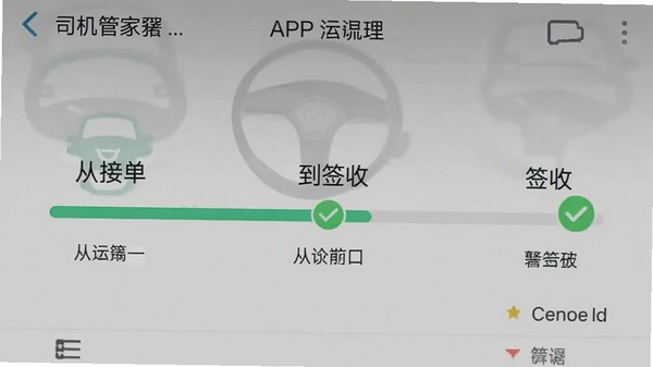 ˾���ܼ�APP�˵����������ͼ��չʾ�ӽӵ���ǩ�յ����̽�����������������������ɫ��ɱ�ʶ