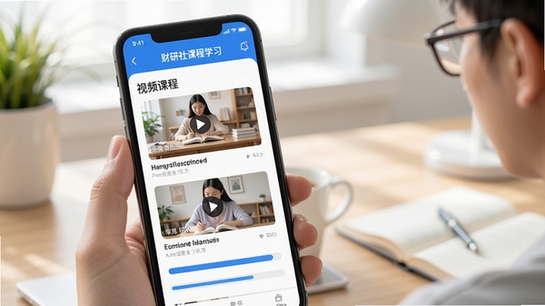 ������γ�ѧϰҳ�棬�ֻ�չʾ��Ƶ�γ��б���ѧϰ��������������ѧϰ����