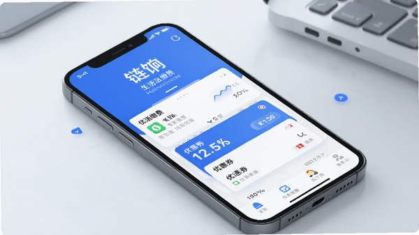 ����APP����չʾ���ֻ���Ļ����ʾ����ɷѺ��Ż�ȯҳ�棬������µ�UI��ƣ���ɫ��ɫ�����ִ��Ƽ��У����й�ͼ