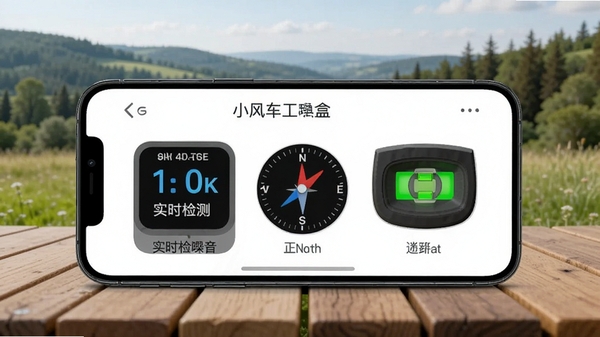 С�糵���ߺй��ܽ����ͼ��չʾ�ֱ���ʵʱ���������ָ����ָ����������ˮƽ����ʾ��ɫˮƽ״̬���ֻ����������ϣ�����Ϊ������Ȼ�羰