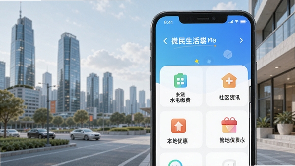 ΢������APP������չʾ���ֻ���Ļ�г���ˮ��ɷѡ�������Ѷ�������Żݵȶ������ģ��ͼ�꣬���������¼�࣬����Ϊ�ִ��������������ͻ�������������