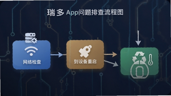 ���app�����Ų�����ͼ��չʾ�������鵽�豸�����Ĳ��裬������˵ĿƼ�����ͼ