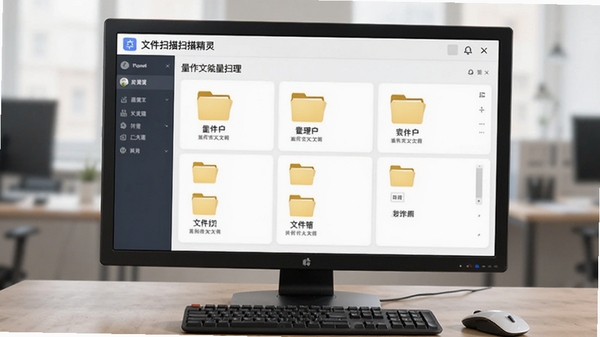 �ļ�ɨ�辫������ɨ���ĵ������ļ��з������