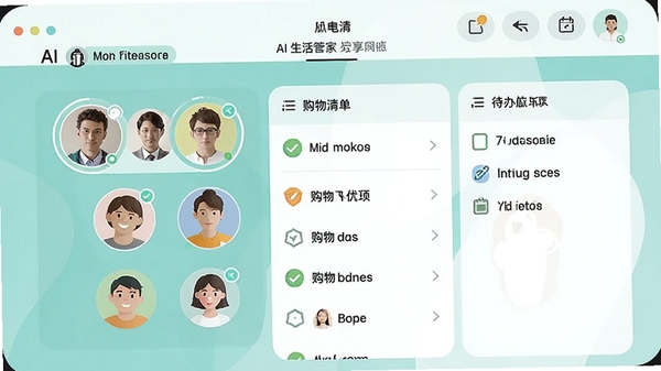 AI����ܼҼ�ͥ�����嵥���棬����ͷ����ʾ�༭״̬�������嵥�����������������±�ƽ�����