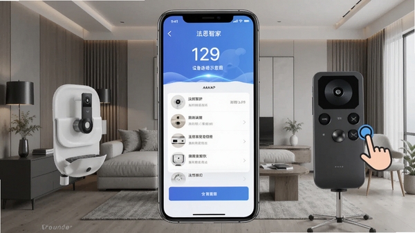 �����Ǽ�APP�����������豸����ʾ��ͼ