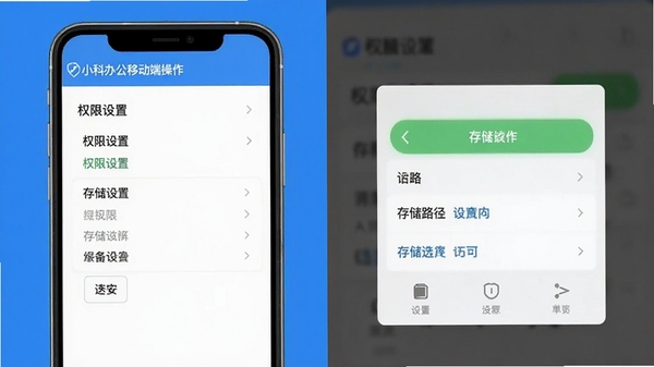 С�ư칫�ƶ��˲���ʾ��ͼ��չʾȨ��������洢·��ѡ����棬�ֻ���Ļ��ͼ��񣬴���������