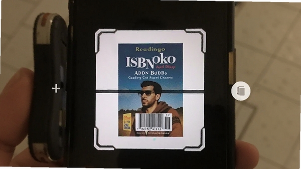 ReadingoӦ�����鼮ɨ��ISBN���������鼮�Ĳ��������ͼ���ֻ���Ļ��ʾɨ�����鼮���棬���ֱ��¼�빦��