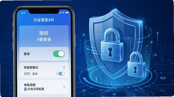 ��ҵ�ܼ�APP��ȫ�������ý���չʾ���ֻ���Ļ��ʾָ�Ƶ�¼���ء�ת���޶����á������������õȰ�ȫ����ѡ�����Ϊ���������ߵĳ���ȫ����ͼ����ɫ�Ƽ��з��