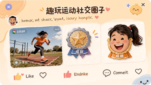 Ȥ���˶��罻Ȧ��ҳ�棬�û������˶���̬�ͳɾͻ��£��е��޺����ۻ�����������ܰ����