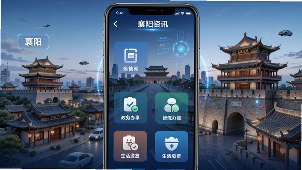 �ҵ�����App�ǻ۳��з�����չʾ���棬�ֻ���Ļ�г���������Ѷ��������¡�����ɷѵȶ������ģ��ͼ�꣬����Ϊ�����ųǱ�־�Խ������Ƽ����������ɫ�ں�