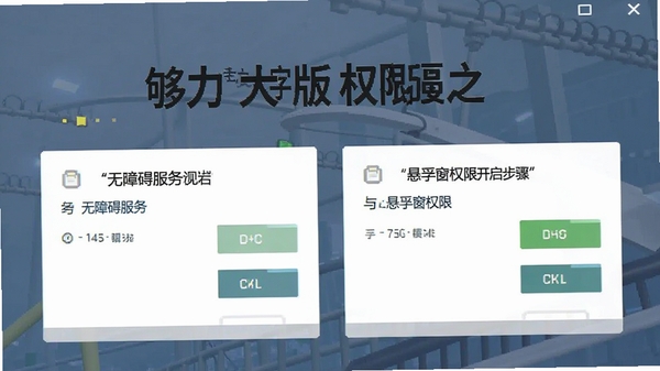 �������ְ�Ȩ�����ý����ͼ��չʾ���ϰ�������������Ȩ�޿�������