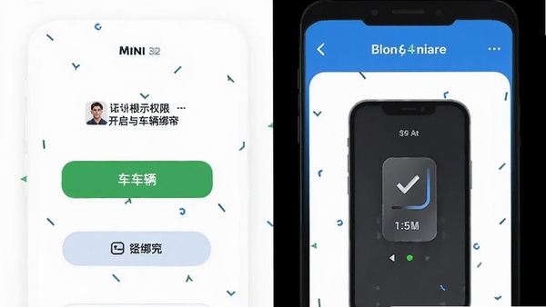 MINI app���������������棬�ֻ���ʾȨ�޿����복���󶨲��裬�������