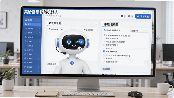 ��Ǣ�ͷ����ܻ���������ҳ�棬չʾ֪ʶ��༭���Զ��ظ��������ã���������������AI���ܿͷ��ı����