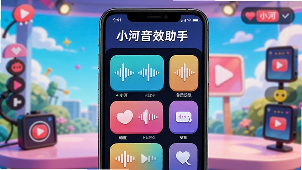 С����Ч����APP������չʾ���ֻ���Ļ�������Ÿ�����Ч��ťͼ�꣬����Ϊ�������õ�ֱ��������������С����Ч���������ɼ�