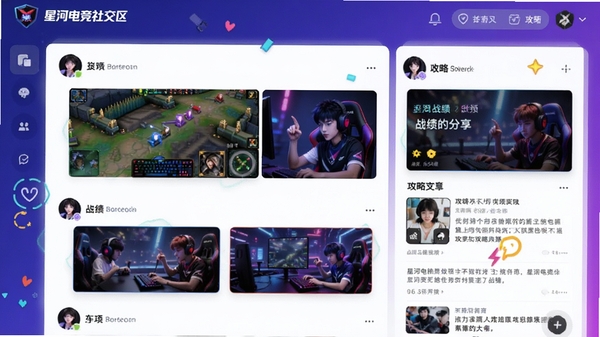 �Ǻӵ羺�罻�������棬չʾ��Ҷ�̬����������Ϸ��ͼ��ս�������͹������£�����ɫ�ʷḻ���ã����ữ��Ʒ��