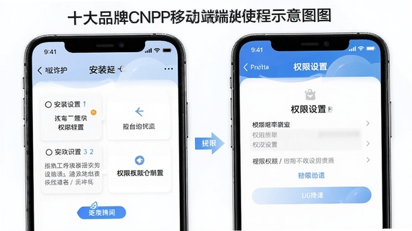 ʮ��Ʒ��CNPP�ƶ���ʹ�ý̳�ʾ��ͼ���ֻ���Ļչʾ��װ������Ȩ�����ý��棬������˵Ĳ���ָ��