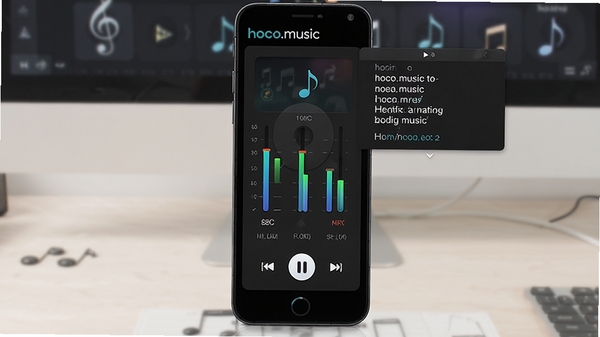 hoco.music���ֲ���������չʾ����ɫ���⣬������������壬�������������������hoco.music�����ɼ�