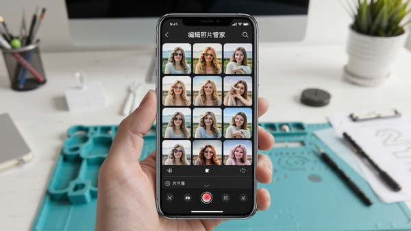 �༭��Ƭ�ܼ�APP����չʾ���ֻ���Ļ����ʾ�ḻ���˾�Ч���͵�ɫ���ߣ�����Ϊ���Ĺ���̨������ͻ���������Ʊ༭��Ƭ�ܼ�