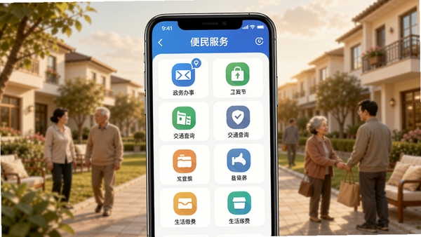 �۰�app��������ܽ���չʾ���ֻ���Ļ�г���������¡���ͨ��ѯ������ɷѵ�ͼ����󣬱���Ϊ��ܰ����������������ֱ�ݸ�Ч�ķ�������