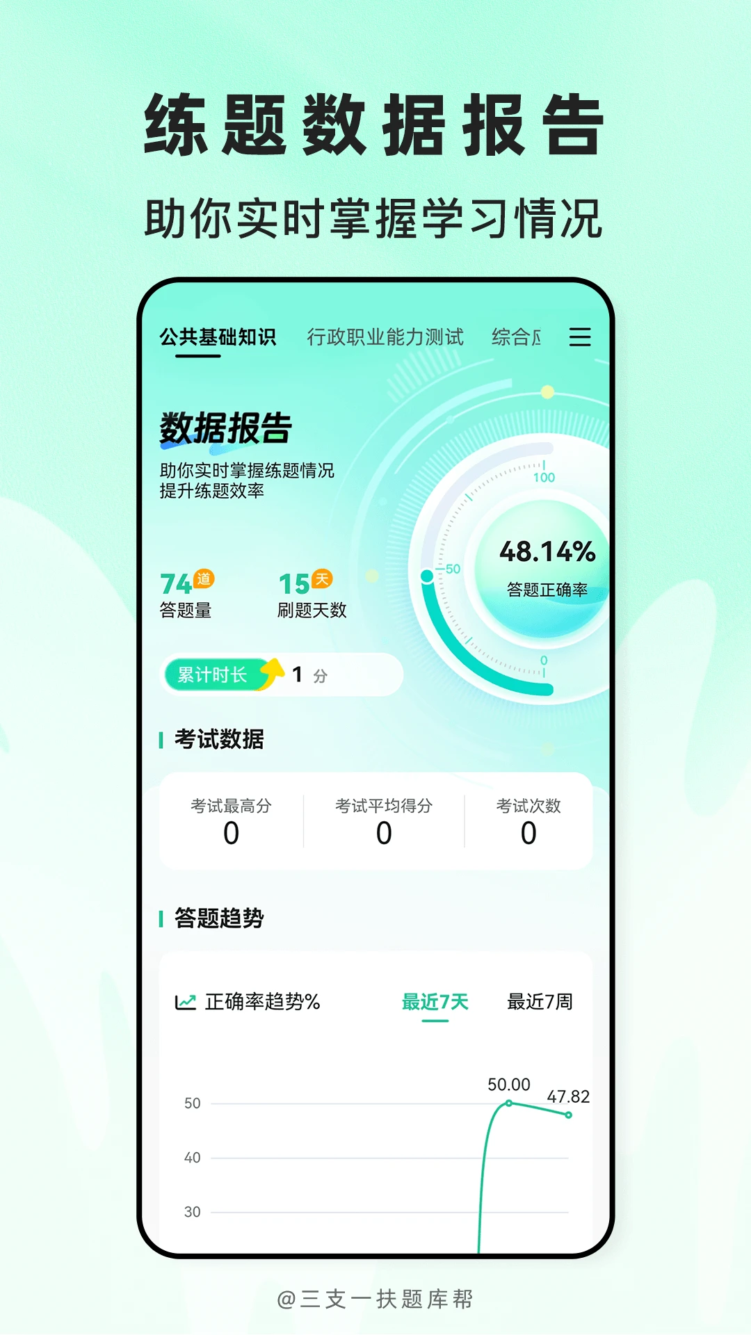 三支一扶题库帮-备考刷题助手截图