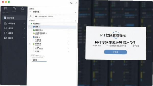 PPT����ר�ҵ������ý�����Ȩ�޹�����ʾ