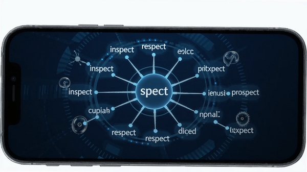 �ʸ���׺Ӣ��ͨAI��ͼ��ʾ���ֻ���Ļչʾ�ʸ�ͼ�ף�����Ϊ��spect���ʸ�����Χ��ɢ��inspect��respect��prospect�ȵ��ʣ����߳ʷ���״������Ϊ����ɫ�Ƽ��н���