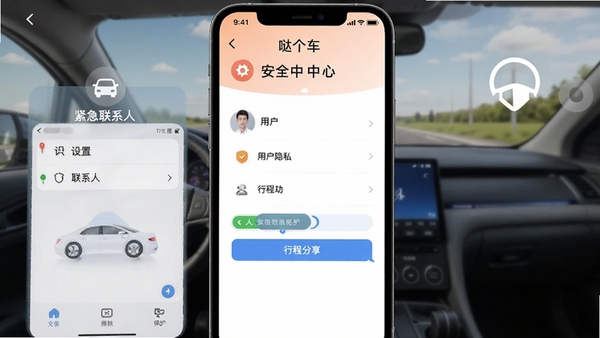 �ո���app��ȫ���Ľ����ͼ��չʾ������ϵ���������г̷������ܣ�ͻ����ȫ�������û���˽����