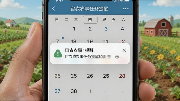 ��ũũ���������ѽ��棬������ͼ���ֻ���������֪ͨ